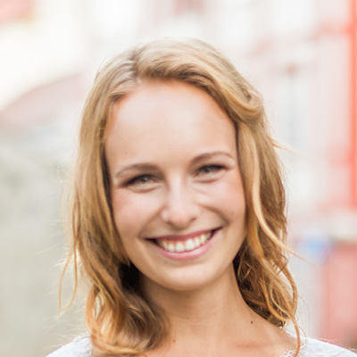 portrait smilig woman
